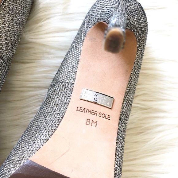 BADGLEY MISCHKA wedding formal peep toe heels - Picture 7 of 8